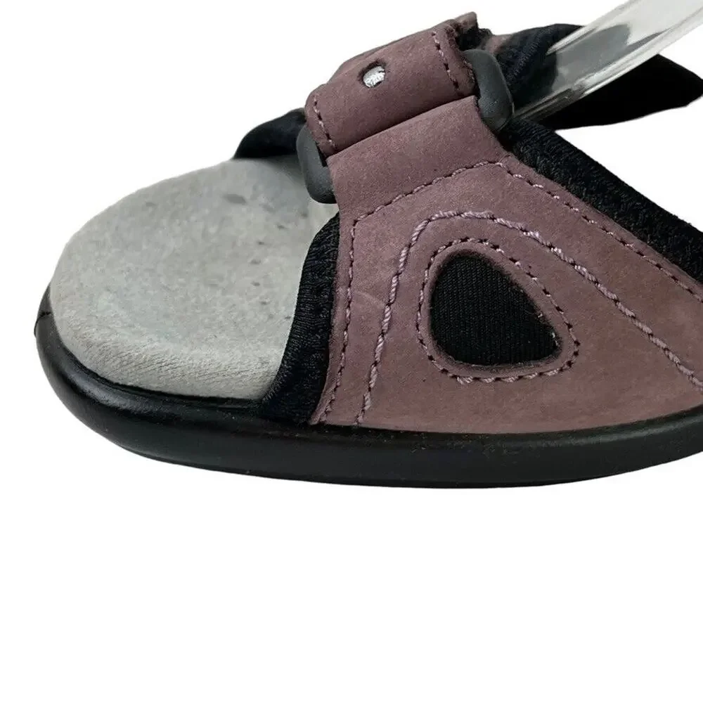 Hotter Comfort Concept Purple Strappy Sporty Casual Sandals Shoes sz 8
